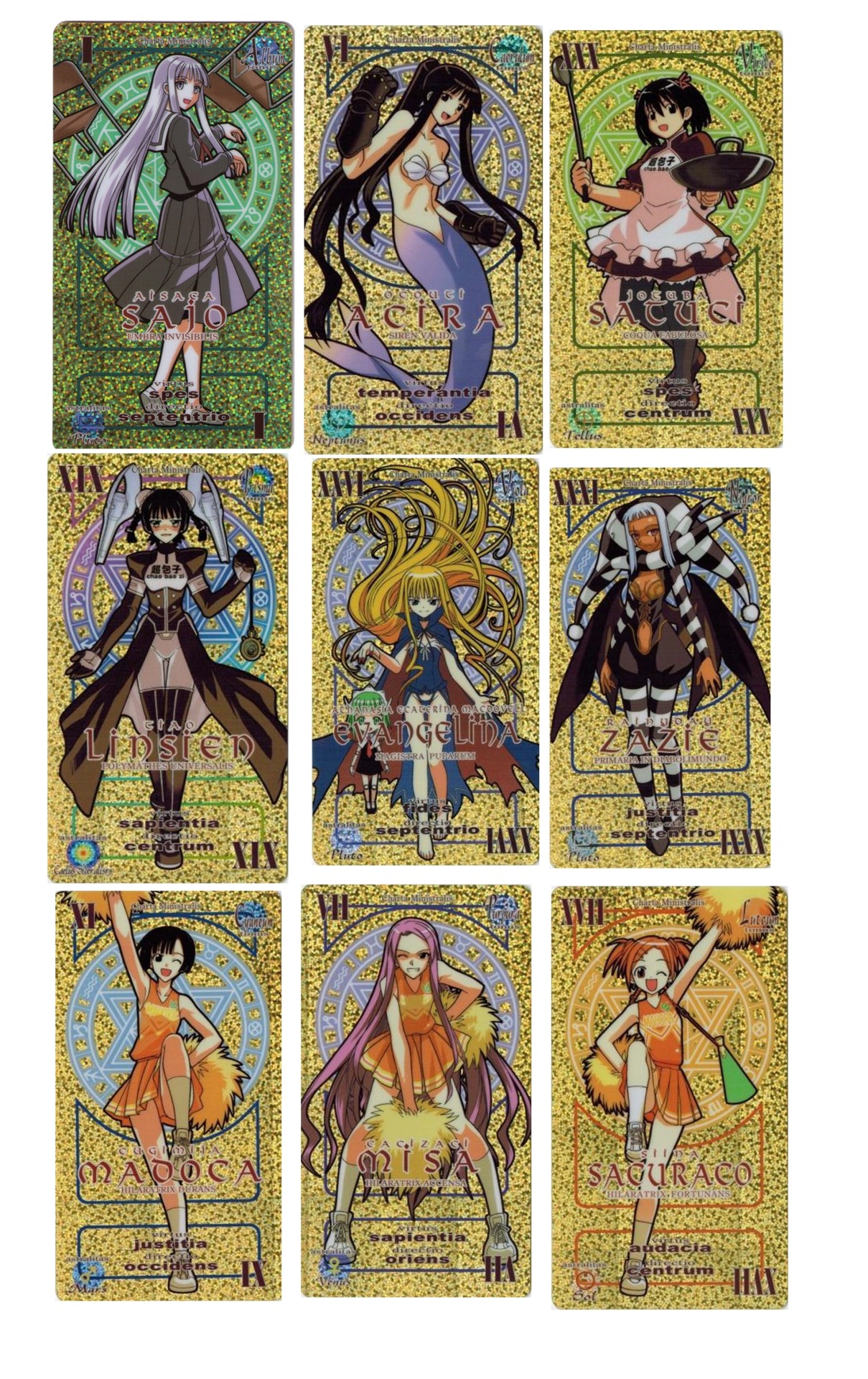 rubykgrant:  One of my favorite things in Negima is the concept of the Pactio Card;