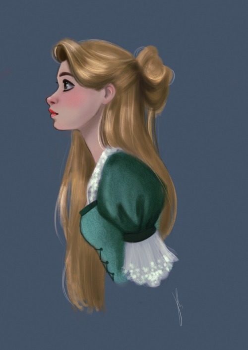 jaysqrt: Rapunzel fanart I did I while ago