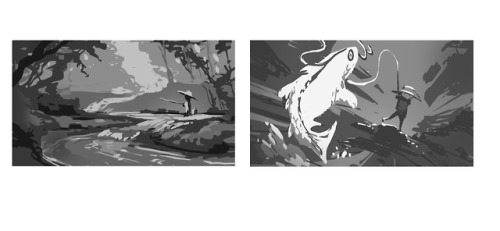 Some old studies, also learning the Ansel Adams way of dividing the subjects in your picture is real