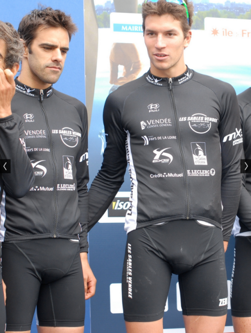 lazysharkkid:  Cyclists in Lycra. When you look at them, dick gets hard. I’m a cyclist and I love to pour semen on cyclists. I’m always excited to muscular legs, firm asses and big bulge cyclists in Lycra.