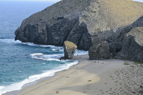 Playa los Muertos en Almeria