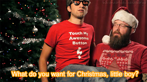 bocandarblechaisebarga:  A Christmas Greeting from Jack and Gavin 