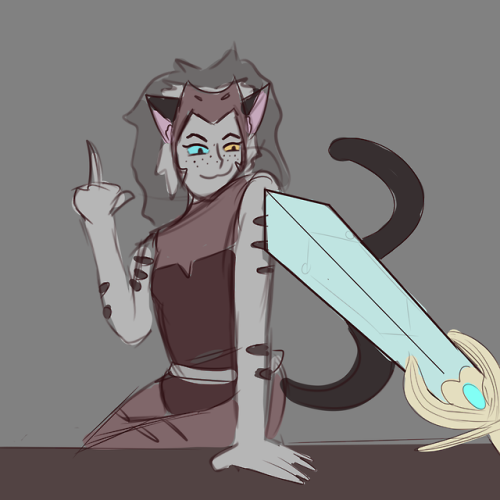 ninja-no-rose: adora: please leave the hoard catracatra probably: &gt;:3cccc