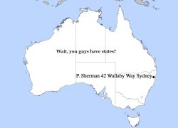 mapsontheweb:  Australia (as labeled by an