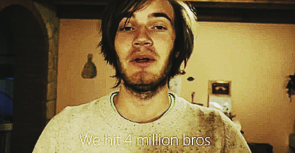 pewdie:   Felix,thank you for making this world a better place! &lt;3  daw :’D