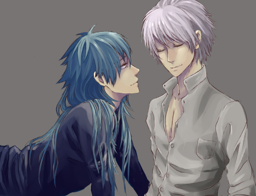 bluehairedmullet:  クリア×蒼葉 | beqxa Please do not remove source