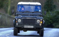 naveedismail:  British… Queen Elizabeth driving a Defender.  Need one