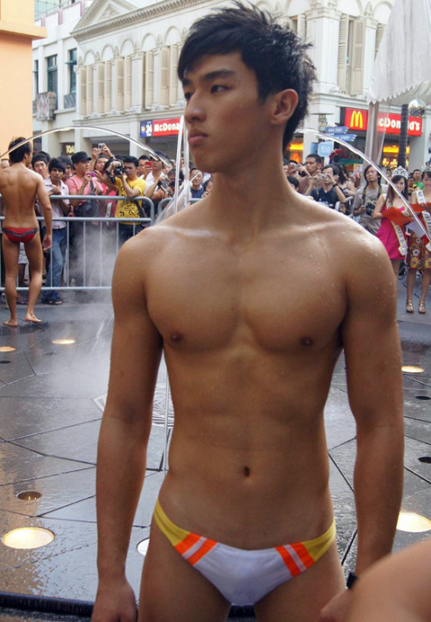 Young asian boy model