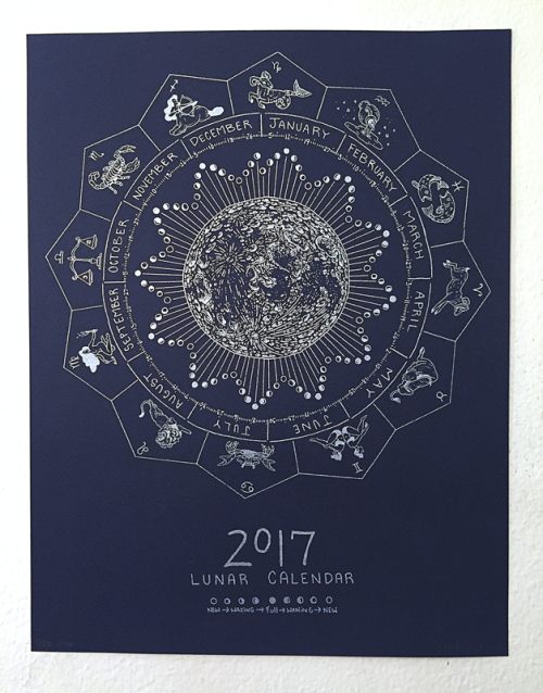 2017 Lunar Calendars $16!IsabellaRotman.com