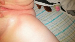 alice-is-wet:  My hard little clit poking