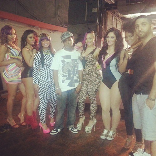 high2def:  Busta Rhymes - “twerk it” - Behind the scene