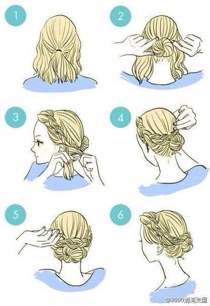 madeleineleine:  Simple hairstyles