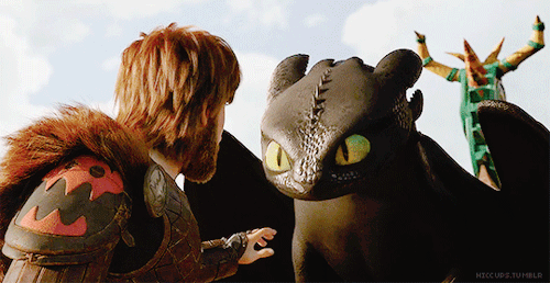 corona-the-nightcutter:hiccups:Remember me?DRAGONS AND VIKINGS!!ENEMIES AGAIN!!!