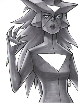 valkyrie-girl:  Unknowable Geometry III——–White Diamond and her hypno-eyes.