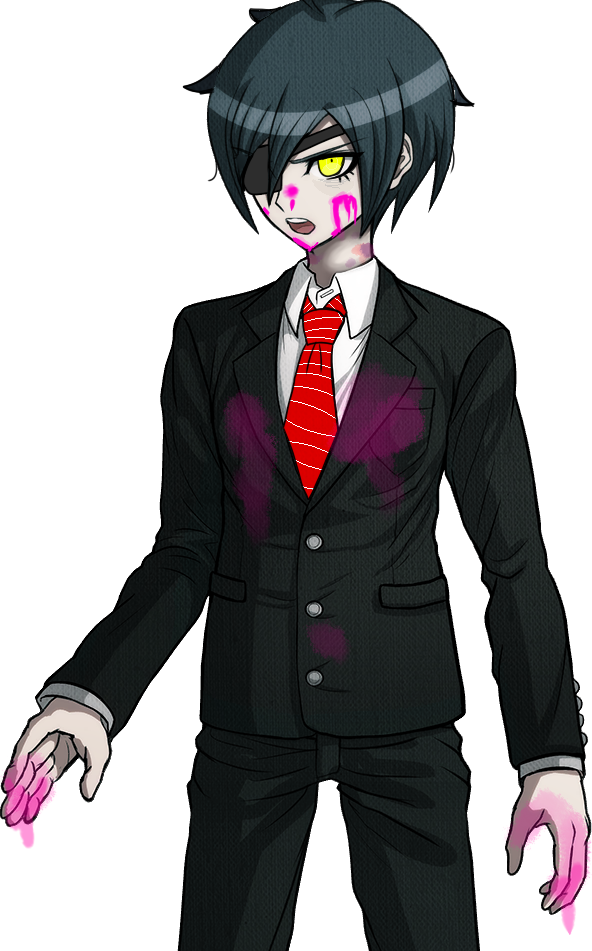 kin or miss — Mastermind Shuichi Sprites [with + without blood]...