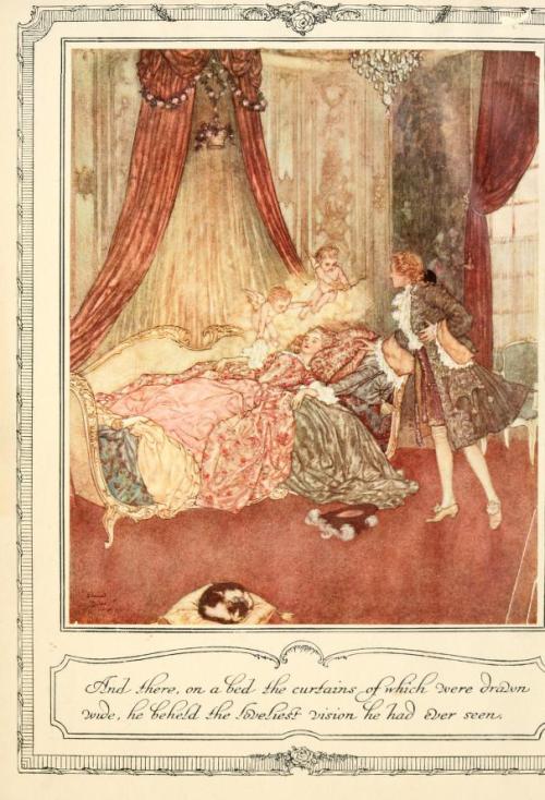 english-idylls:Illustrations by Edmund Dulac from The Sleeping Beauty and Other Fairy Tales from the