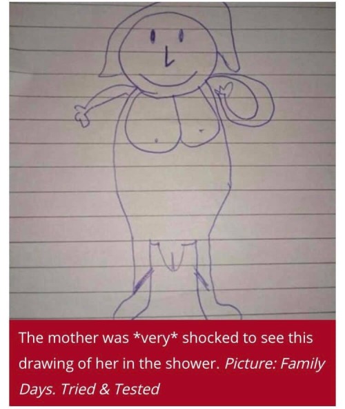 rev-another-bondi-blonde:These children’s drawings had me in stitches so I had to share 🤣🤣🤣 insta: lozziedoll