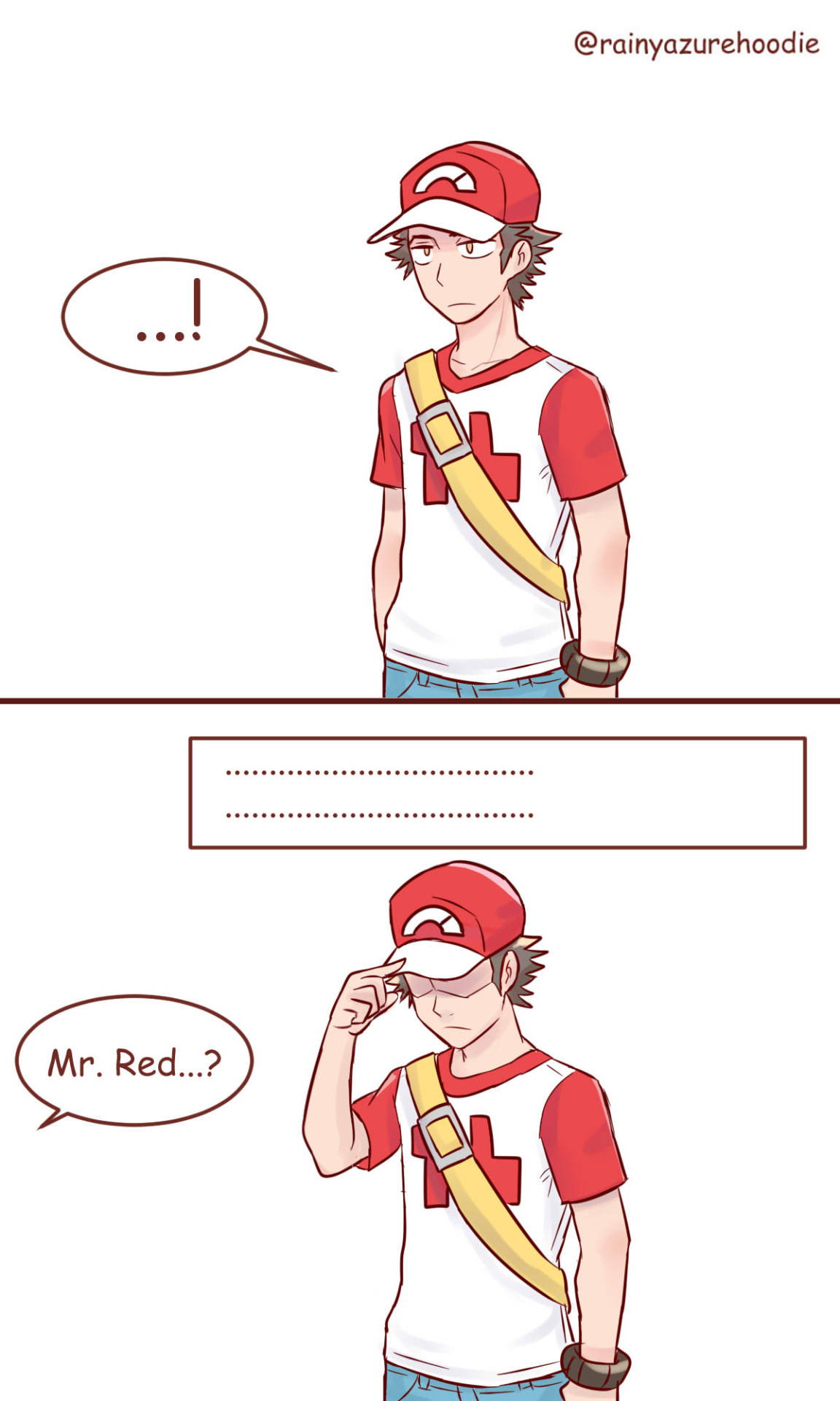 rainyazurehoodie: You know how you defeat Red and he disappears all of a sudden?