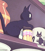 akahshi:  20 Day Studio Ghibli Challenge  Day 9 ▶ Favorite Animal: Jiji  