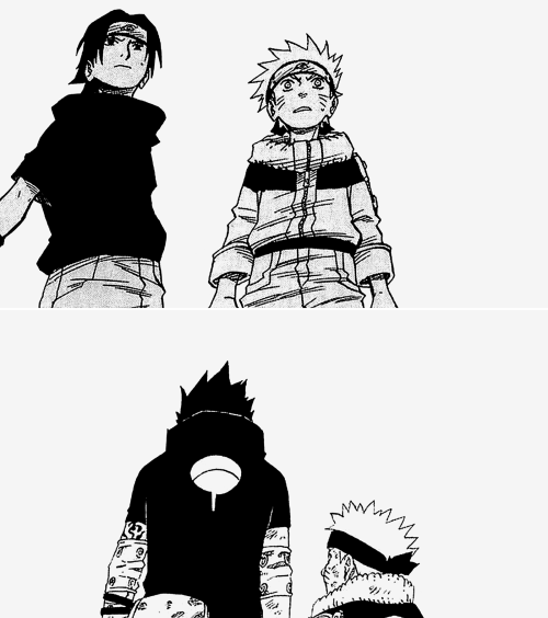 sasukemabae:  Naruto & Sasuke throughout the years 