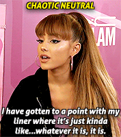 arianagrandre: Ariana Grande Character Alignment Chart (insp.)