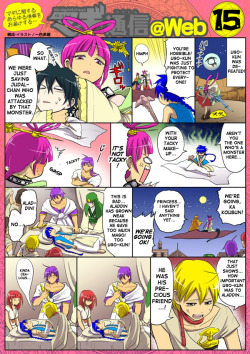 Youdontknowthings:   Magi News Number 15! Magi News Is A Digest Comic That’s Uploaded