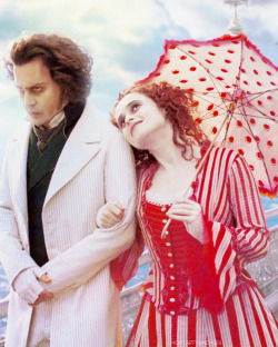 moriartysmovies:  Anticipating Halloween: Sweeney Todd the Demon Barber of Fleet Street (2007) 