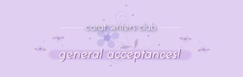 caratwritersclub: WELCOME TO THE NETWORK We would like to thank all the applicants for supporting CW