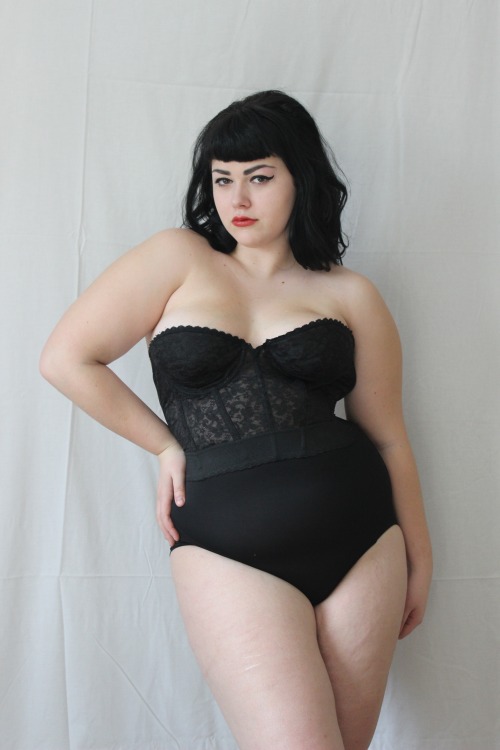 bodypositivewomen: thecreepylittlegirl - I am literally bettie page. I am the chubby betti