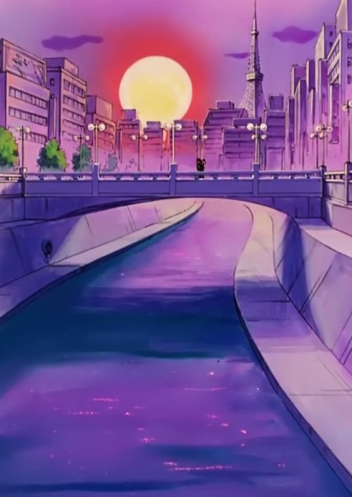 sailor moon scenery