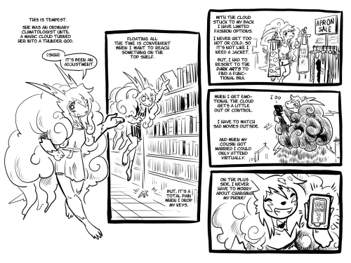 Tempest Comic 1Who knew being a thunder god was so complicated? I don&rsquo;t have any more of t