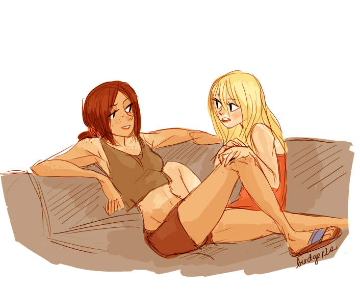 birdgekis:  girls night, what up 