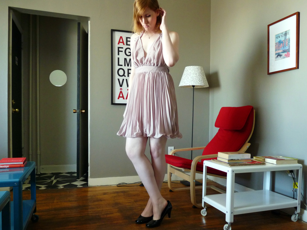 nordicfairy:  a gift from the very kind letzbfriends. :) the dress is periwinkle,