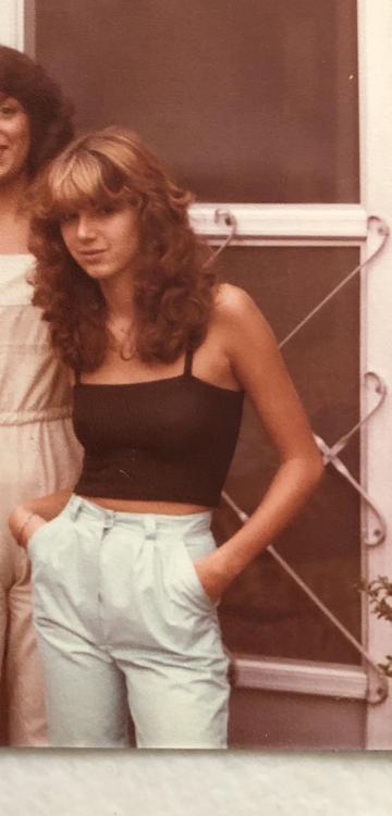 Mom kickin it in Sag Harbor, NY. Circa 1983 by gsirac