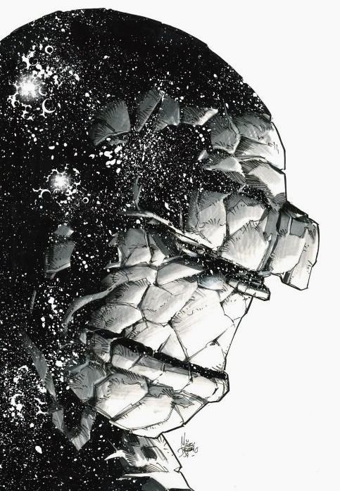 ungoliantschilde:  black and white artwork by Mike Deodato, Jr.