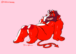 Drew-Green:  Starting Work Today A Little Later Than Usual, So Here’s A Devil Cutie