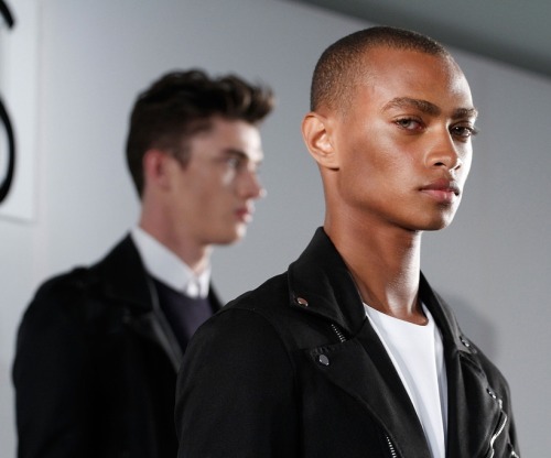 grabyourankles:  Daje Barbour wears Pyer Moss spring/summer 2015 