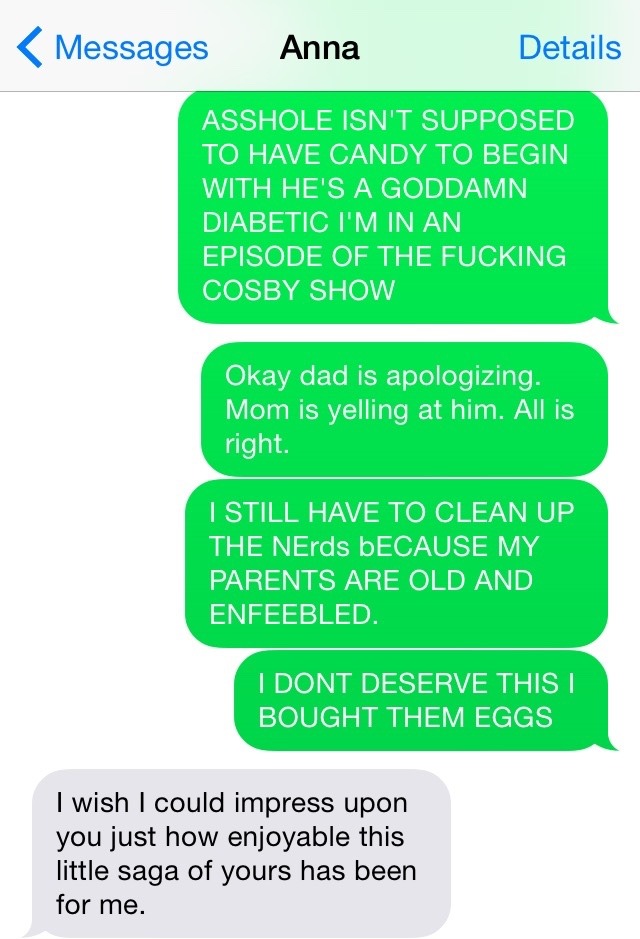 supervillainesses:  In other news, my life is a sitcom.