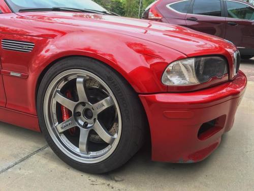 TE37 Tuesdays #13thletter #minicorsa #speeddistrict #raysmsc #te37 #brembo #e46m3