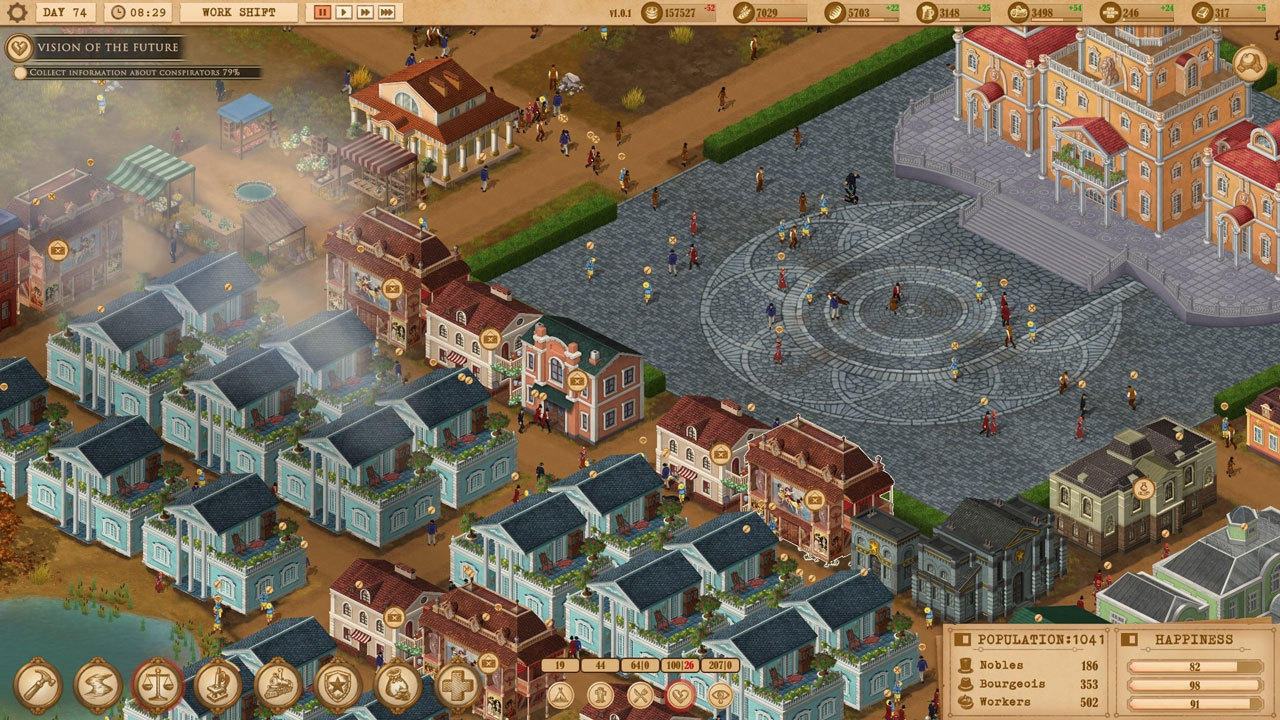 Kapital: Sparks of Revolution, PC, Review, Simulation, City Building, Strategy Game, 1C Publishing, Lapovich Team, Gameplay, Screenshots, NoobFeed