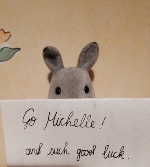 Here is Michelle the rabbit&rsquo;s annual good luck message to Dockers for tonight&rsquo;s 