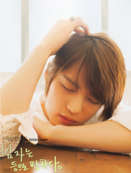 Back in the day when Jaejoong also shot for anan - white shirts and overexposed natural