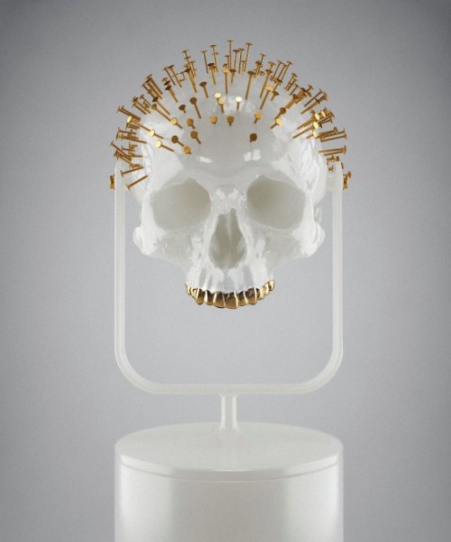 descepter:Skullptures by Hedi Xandt