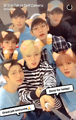 fyeahbangtaned:cutie bangtan!
