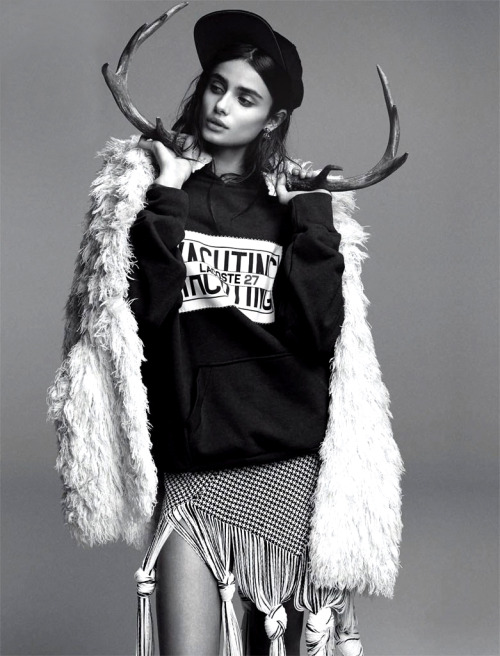 runwayandbeauty: Taylor Marie Hill by Tim Zaragoza for Amica Magazine, January Issue, 2015.