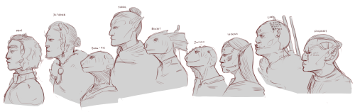 goblinp00n:My TES characters that I hoard and tell no one about from oldest to youngest,,,,yeah  