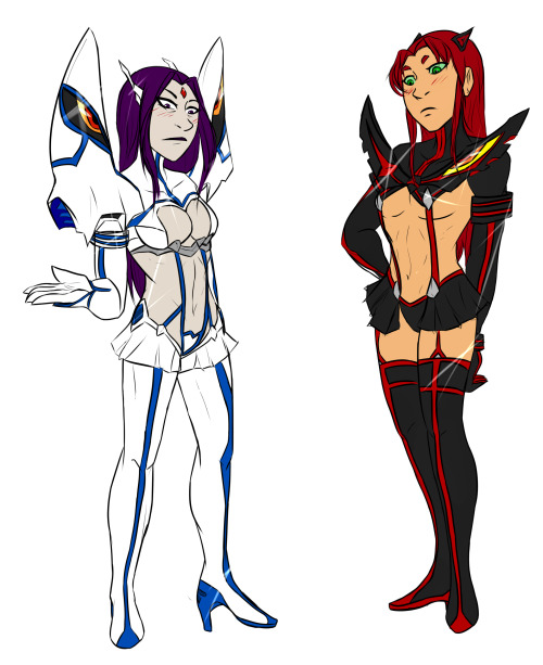 megs-ils:  Titans in Kill la Kill clothes  OMG i started watching kill la kill for the first time and these happened XD 