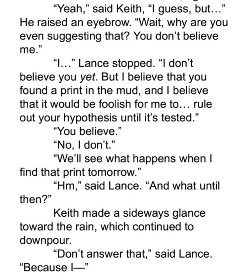 allihearisradiogaga: This is my preview for the @vld-au-zinecollection Klance zine! I wrote a parano