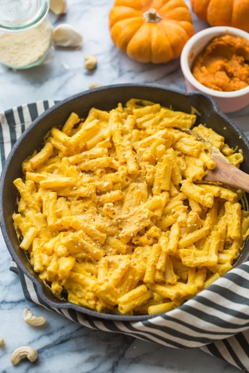 Vegan Pumpkin Mac & CheeseVegan Pumpkin Mac & Cheese (GF)Vegan Pumpkin Mac ‘N’ Cheese (GF/SF