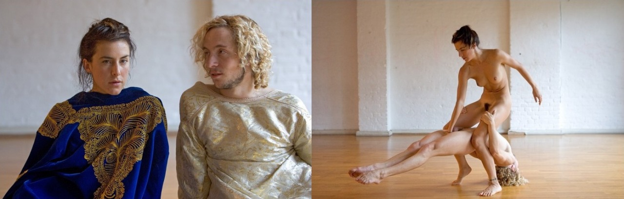 Cecilia Bengolea, Argentine contemporary dancer and choreographer. Bottom picture: